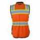 Kishigo S5021-5022 Premium Black Series Women's Heavy Duty Surveyors Vest