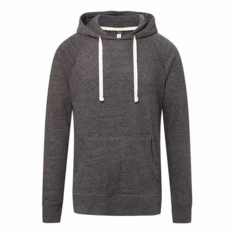 MV Sport 1261 Heather Hooded Long Sleeve T-Shirt