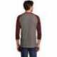 District DM136 Perfect Tri 3/4-Sleeve Raglan