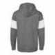 MV Sport 22709 Classic Fleece Colorblocked Hooded Sweatshirt