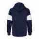 MV Sport 22709 Classic Fleece Colorblocked Hooded Sweatshirt