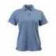 Paragon 131 Women's Dakota Striated Heather Polo