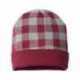 CAP AMERICA RKP12 USA-Made Plaid Beanie