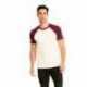 Next Level Apparel N3650 Unisex Raglan Short-Sleeve T-Shirt