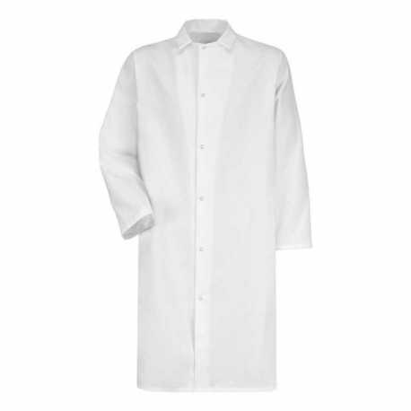 Red Kap 4006 Gripper - Front Butcher Frock - No Pockets