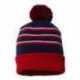 Richardson 134 Pom Cuffed Beanie