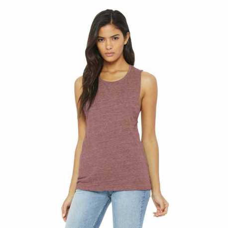 Bella + Canvas BC8803 Women's Flowy Scoop Muscle Tank