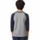 Next Level Apparel 3352 Youth CVC Three-Quarter Sleeve Raglan