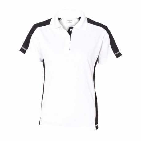 Sierra Pacific 5465 Women's Colorblocked Moisture Free Mesh Polo