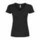 Tultex 214 Women's Fine Jersey V-Neck T-Shirt