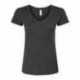 Tultex 214 Women's Fine Jersey V-Neck T-Shirt