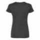 Tultex 214 Women's Fine Jersey V-Neck T-Shirt