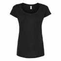 Tultex 243 Women's Poly-Rich Scoop Neck T-Shirt