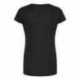 Tultex 243 Women's Poly-Rich Scoop Neck T-Shirt