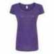 Tultex 243 Women's Poly-Rich Scoop Neck T-Shirt