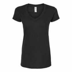 Tultex 244 Women's Poly-Rich V-Neck T-Shirt