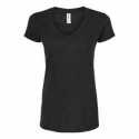 Tultex 244 Women's Poly-Rich V-Neck T-Shirt