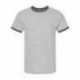 Tultex 246 Fine Jersey Ringer T-Shirt