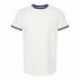 Tultex 246 Fine Jersey Ringer T-Shirt