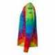 Dyenomite 240MS Multi-Color Spiral Tie-Dyed Long Sleeve T-Shirt