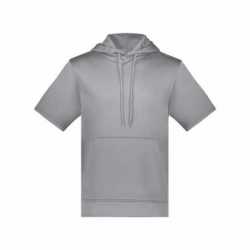 Augusta Sportswear 6871 Fleece Short Sleeve Hooded Pullover