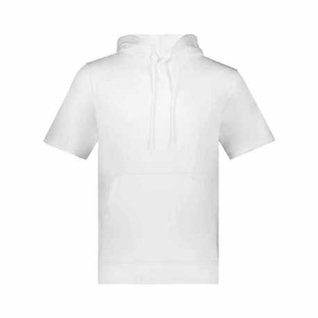 Augusta Sportswear 6871 Fleece Short Sleeve Hooded Pullover