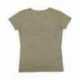 LAT 3591 Ladies V-Neck Harborside Melange Jersey T-Shirt